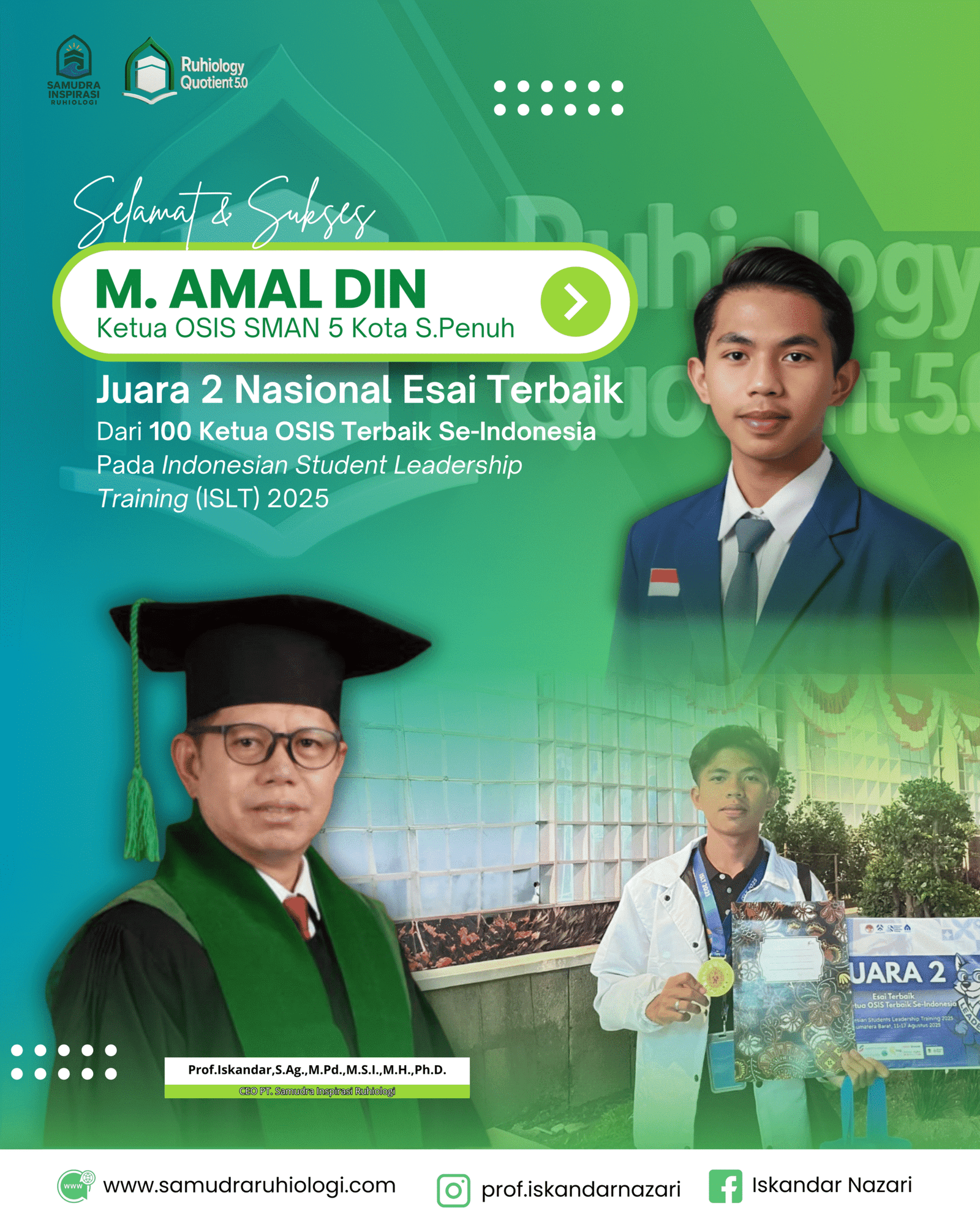 Generasi Muda dan Kepemimpinan Melalui Prestasi Akademik