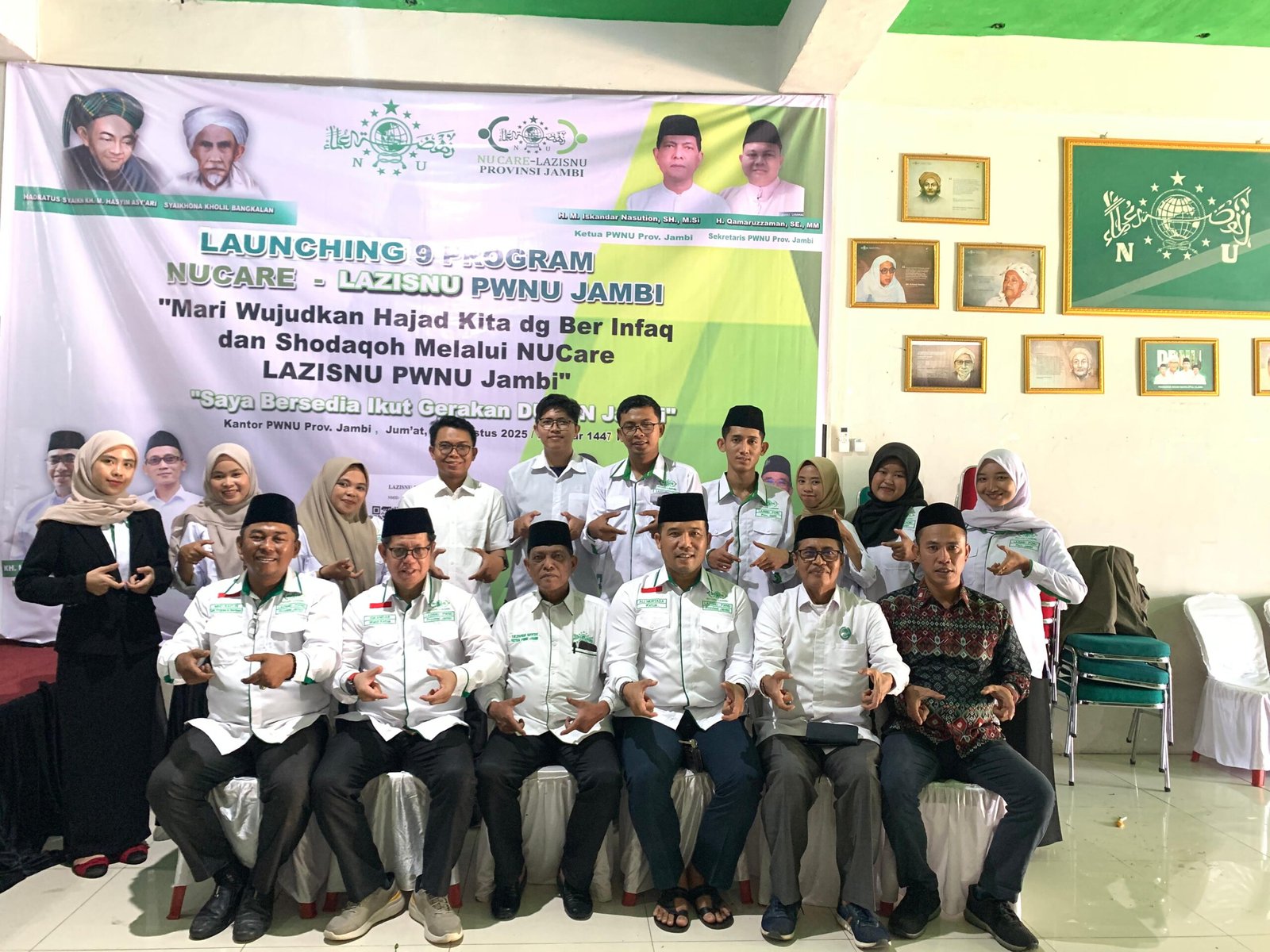 9 Program Aksi NU Care-LAZISNU Jambi diluncurkan dengan Branding Gerakan “DUSUN Jambi”: Mensejahterakan Umat dari Akar Lokal