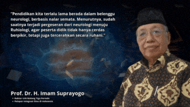 Ruhiologi: Jalan Baru TransIntegrasi Pendidikan Umum dan Agama di Indonesia