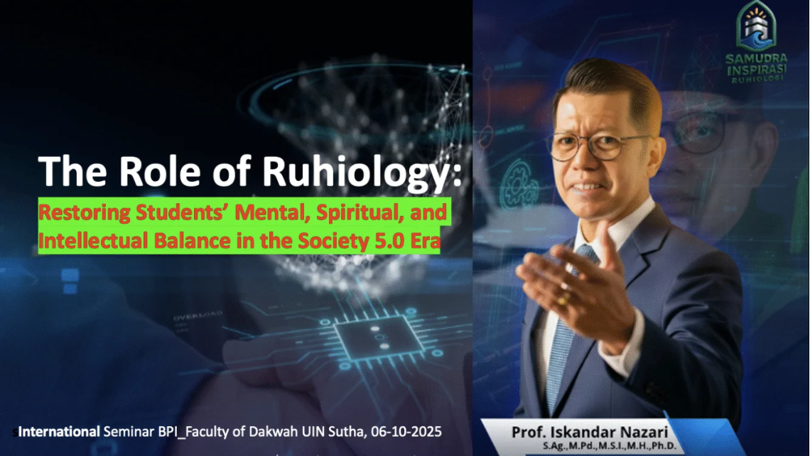 REVOLUSI Sunyi dari Jambi: RUHIOLOGI Menggugah Dunia Pendidikan